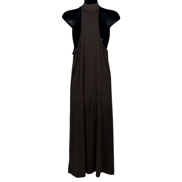 Free People Salina Maxi In Dark Brown - Picture 5 of 8